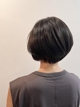 ピュアソウル(Pure Soul) ニューヨークドライカット★艶髪ラウンドマッシュボブ[渋谷]