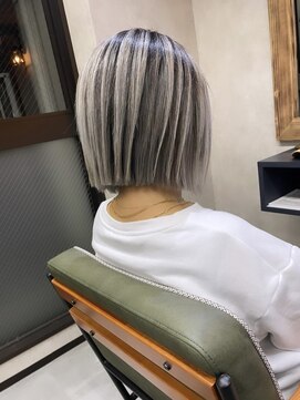 サニー 渋谷(SUNNY) バレイヤージュ、グレージュカラー、ハイライト、ココアベージュ