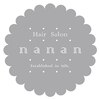 ヘアーサロン ナナン(Hair Salon nanan)のお店ロゴ