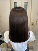 くすみベージュカラー