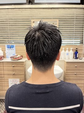 銀座マツナガ 神田店 40代50代大人オシャレサイドフィット爽やかツーブロック