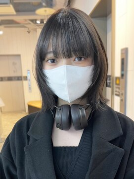 アルバム 池袋(ALBUM) ミディアムフェイスレイヤー_ピンクベージュ_ba433943