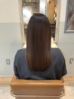 ジーナ 本八幡(Zina)&nbsp;大人かわいい20代30代40代小顔ショコラベージュ　Zina本八幡