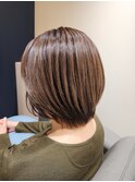 艶髪大人ショート×デザインカラー