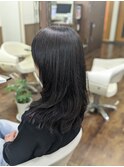 縮毛矯正×カラー×髪質改善