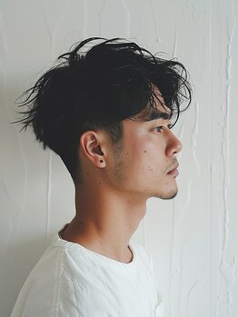 カフーヘアー 本店(Cafu hair)の写真/【夙川駅徒歩1分】お洒落なスタイルが楽なスタイリングで◎あなたの理想にフィットするメンズカット―。