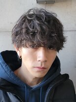 【fifth】メンズマッシュ波巻きスパイラルパーマシャドウパーマ