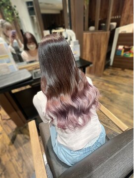 ヘアーデザインガーデニア(hair design Gardenia) グラデーションカラー【赤羽 赤羽岩淵 子連れ美容室】