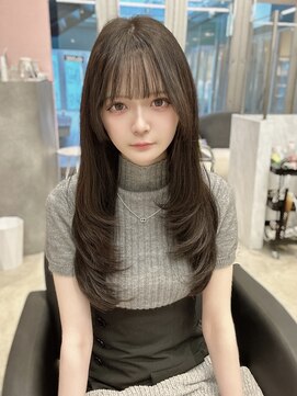 クム(kumu) レイヤーカット/前髪カット/顔周りカット/名古屋/栄