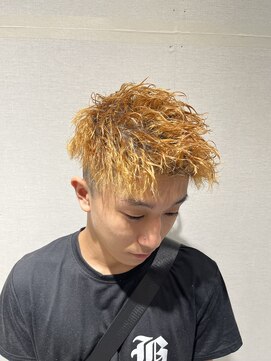 ヒロギンザ 大阪本店(HIRO GINZA) ツイストパーマ×ツーブロックスタイル