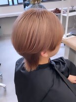 ベレーザ 渋谷(BELEZA)&nbsp;10201ニュアンスカラーハイトーン韓国フェードウルフカット