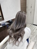 ベルヘアーデザイン 堺東(Belle hair Design)&nbsp;コントラストハイライト/ハイライト/ケアブリーチ/外国人風/堺東