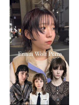 マージュ ギンザ(marju GINZA) 外国人風アンニュイウルフパーマ/ウェーブミディアム