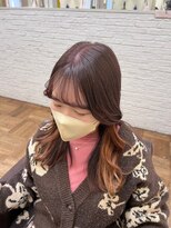 エクファ ヘア リゾート 大津 瀬田店(ex-fa hair resort)&nbsp;フェミニンロング似合わせカットミディアムスパイキーショート
