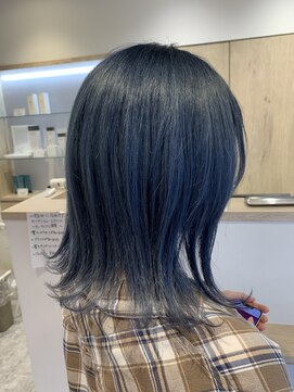 アズールサン 草加西口店(azule-sun) ダブルブリーチ ターコイズブルー