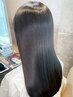 最高級艶髪！カット縮毛矯正最上級TR毛髪強化ミネコラ頭浸浴炭酸タブレット付