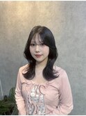★韓国ヘア/ミディアムレイヤー/銀座