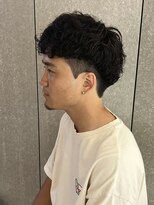 ニアウ 太田店(Niau)&nbsp;メンズナチュラルマッシュスパイラルパーマスペインカール