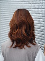アース 溝の口店(HAIR&MAKE EARTH)&nbsp;ふんわりミディアム[溝の口/髪質改善/縮毛矯正/白髪ぼかし]