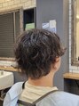 メンズサロン エクシア&nbsp;くせを活かしたカットでセットの時、動きを出しやすくしました。