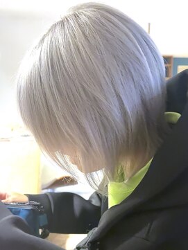 ブレイズヘアー(BLAZEhair) 【純白カラー】ホワイト×ブリーチ3回