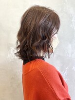 エリマバイフィフス 調布(elima by fifth) ショートボブレイヤーミディアム切りっぱなしボブレイヤー調布