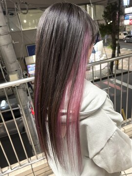 ロブ(R.O.B) ロング×インナーピンク