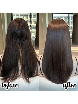 ルミス 表参道(Lumis) ストレートスタイル/艶髪/髪質改善/縮毛矯正/表参道/青山/外苑前