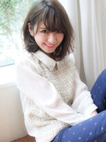 ヴィヴィ(VIVIE)&nbsp;暗髪オリーブグレージュ黒髪小顔前髪質改善ボブココアベージュ