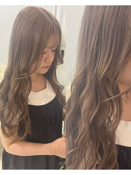 ミルクティーグレージュ