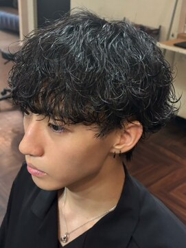 ブラン 池袋(BLANC) シャドウパーマ/フェザーパーマメンズパーマ/ツイストスパイラル