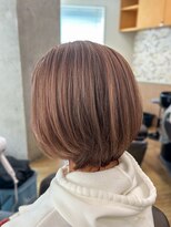ジェイジェイウィル 一之江店(JJ will)&nbsp;白髪を活かした、丸みボブスタイル♪