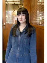 クヴェル バイ アーバン(KVELL by urban.) 黒髪ロング × レイヤーカット