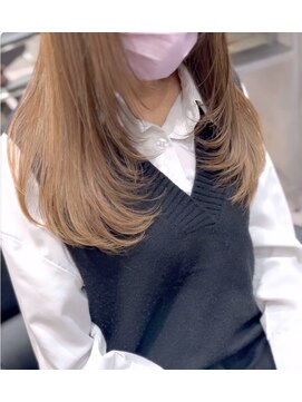 ソヨン 平塚店(SOYON) 白髪ぼかし×レイヤー 40代 50代 60代 平塚