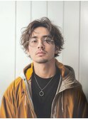 [泉駅/髪質改善/MEN'S/ニュアンスパーマ/センターパート/学割U24