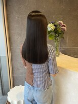 ロエ 平尾山荘(loe) 縮毛矯正×オリーブカラー