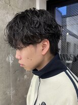 ガーデンタチカワネクスト(garden tachikawa next) 【竹嶌】大人男子マッシュパーマシャドウパーマ波巻きパーマ30代