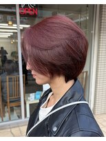 サラ HAIR&MAKE SALA 相模大塚店&nbsp;ブリーチ無しカラー　ボルドーカラー