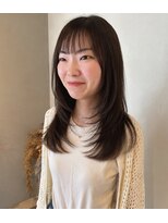 リベラル(liberal) ショコラブラウン 髪質改善 ロングレイヤー【20代/30代/40代】