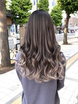 ワンスタイル(One style)&nbsp;【ケアブリーチ2回】バレイヤージュ＋髪質改善トリートメント