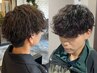 【ご新規様限定】men'sカット+波巻きパーマ【京都/メンズ】