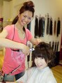キアンティ 市川店(Ki anty) ヘアショーでの仕込みのワンシーン♪