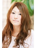 アンプレヴーアジュテ(Impre'vu ajoute)&nbsp;ロングのゆるめパーマ