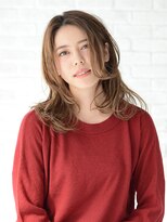 アース 熊本光の森店(HAIR&MAKE EARTH)&nbsp;大人無造作セミディ。【EARTH熊本光の森】