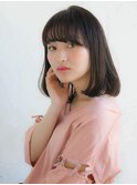 ロブも自然なストレート