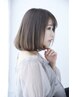 カット＋前髪縮毛矯正＋フローディアトリートメント￥9900