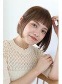 ツヤのある、上品カジュアルヘア