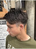 『さっぱりスッキリ』刈り上げ高めマッシュ