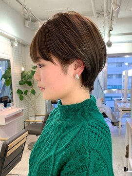 ロンド 表参道店(Lond) 【伊杏】コンパクト耳かけマッシュ