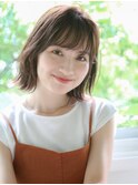 外ハネくびれボブ